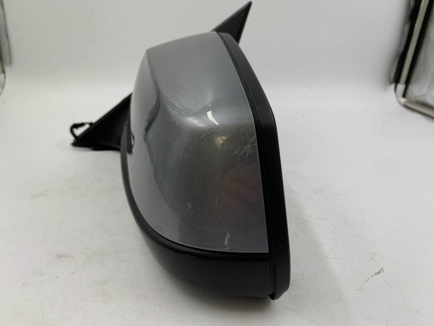 2012-2013 BMW 525i Driver Side View Power Door Mirror Gray OEM A01B35039