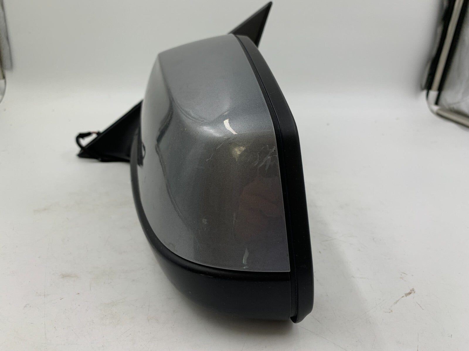 2012-2013 BMW 525i Driver Side View Power Door Mirror Gray OEM A01B35039