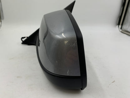 2012-2013 BMW 525i Driver Side View Power Door Mirror Gray OEM A01B35039