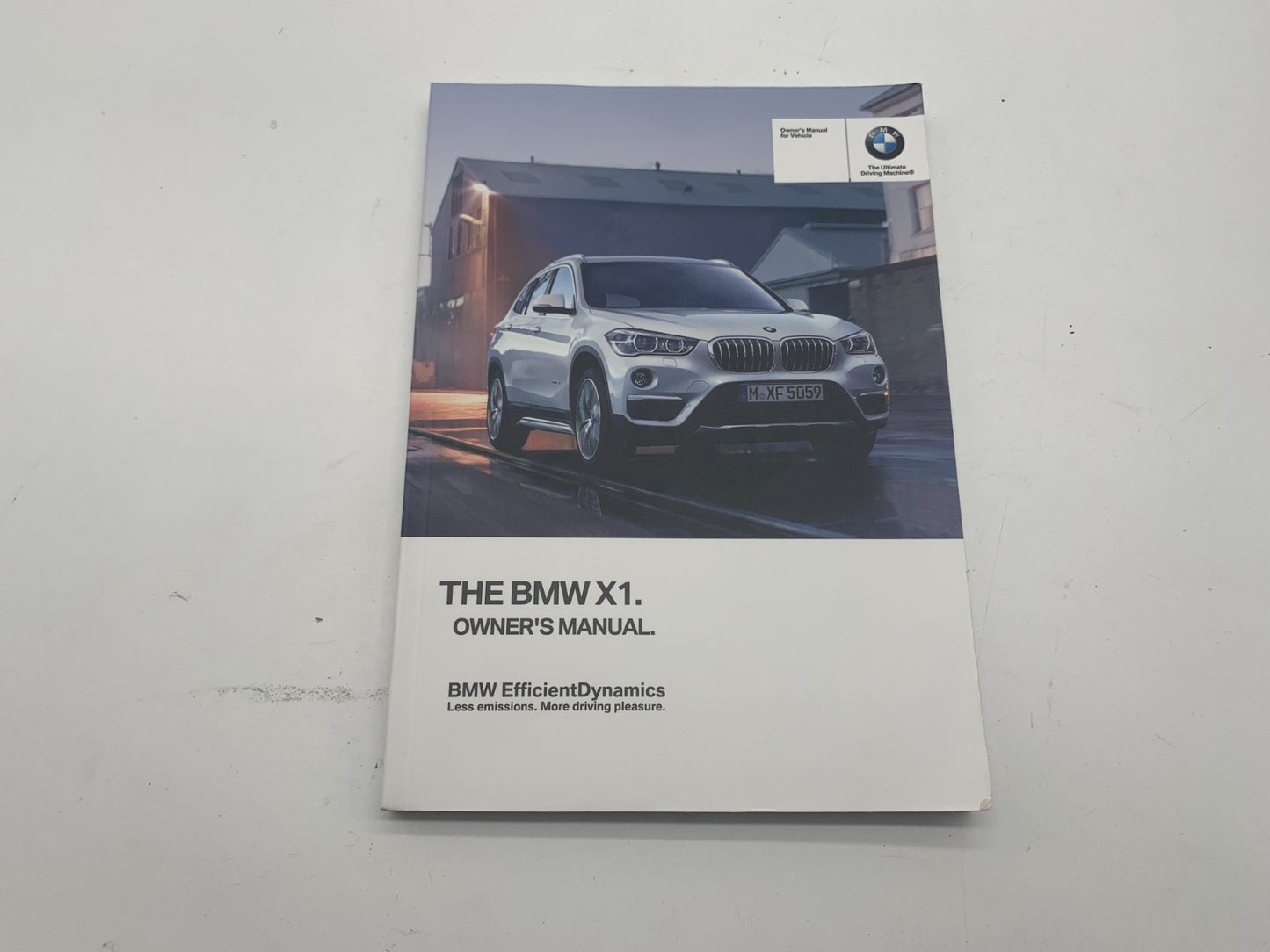 2017 BMW X1 Owners Manual Set with Case OEM C04B54005