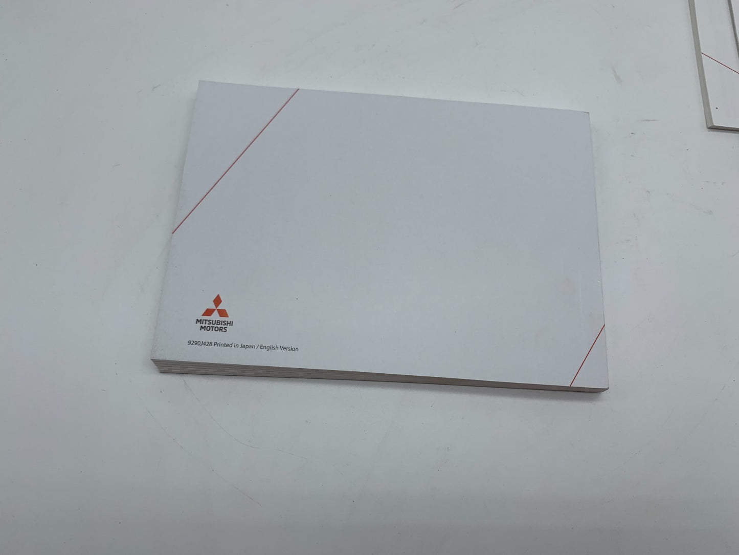 2019 Mitsubishi Outlander Sport & RVR Owners Manual Set OEM B01B23007