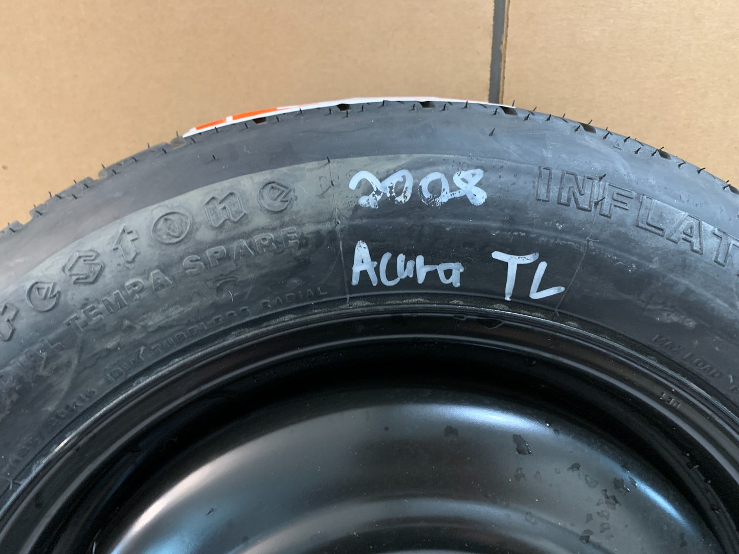 2004-2008 Acura TL 16" Spare Tire Compact Donut T135/80R16 Spare OEM