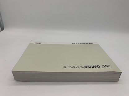 2017 Kia Sorento Owners Manual Set with Case OEM R01B05026