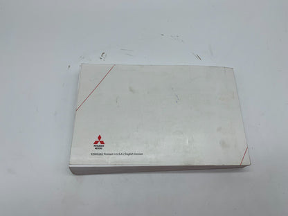 2015 Mitsubishi Outlander Owners Manual OEM D03B28010