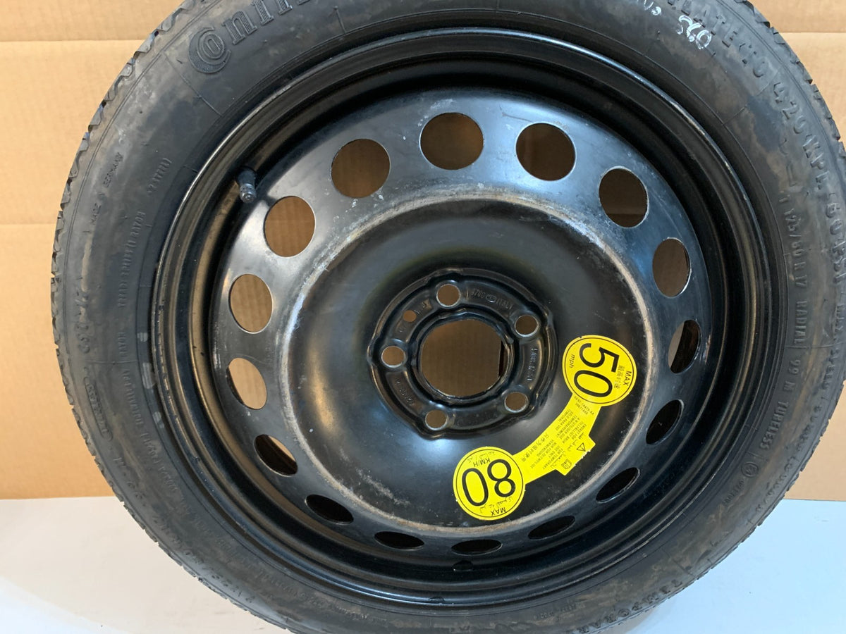 2007-2010 Volvo S60 S 60 17" Spare Tire Compact Donut T125/80R17