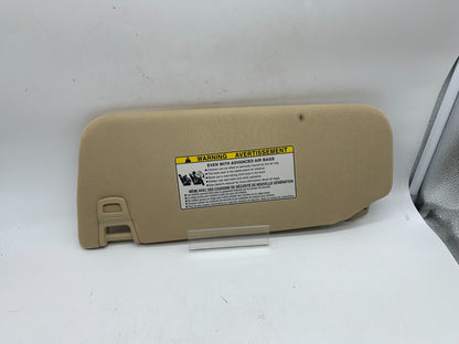 2013-2016 Toyota Avalon Passenger Sunvisor Sun Visor Beige Illuminated D03B21003