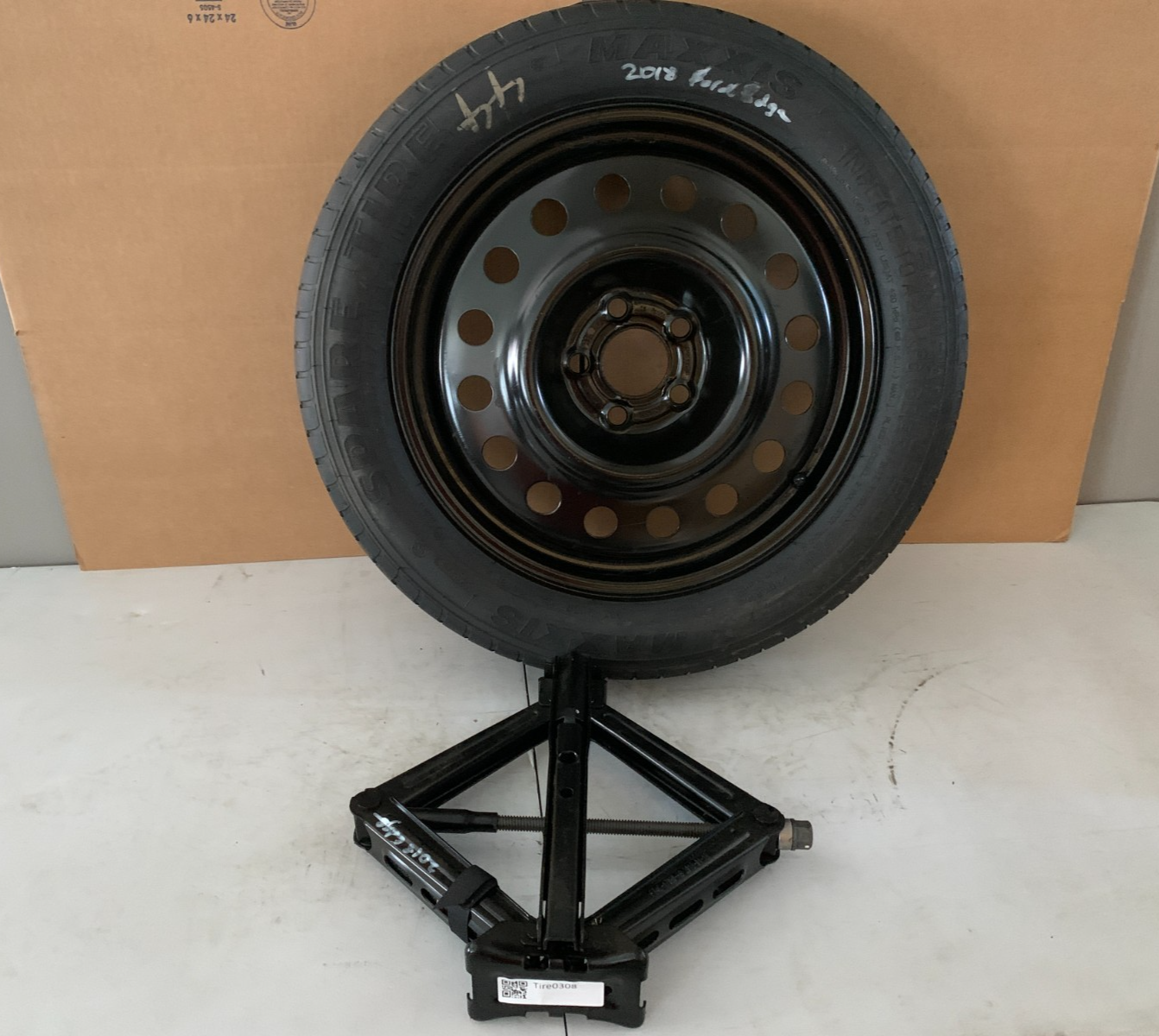 2015-2023 Ford Edge 17" Spare Tire with Jack Kit Compact Donut T155/70R17