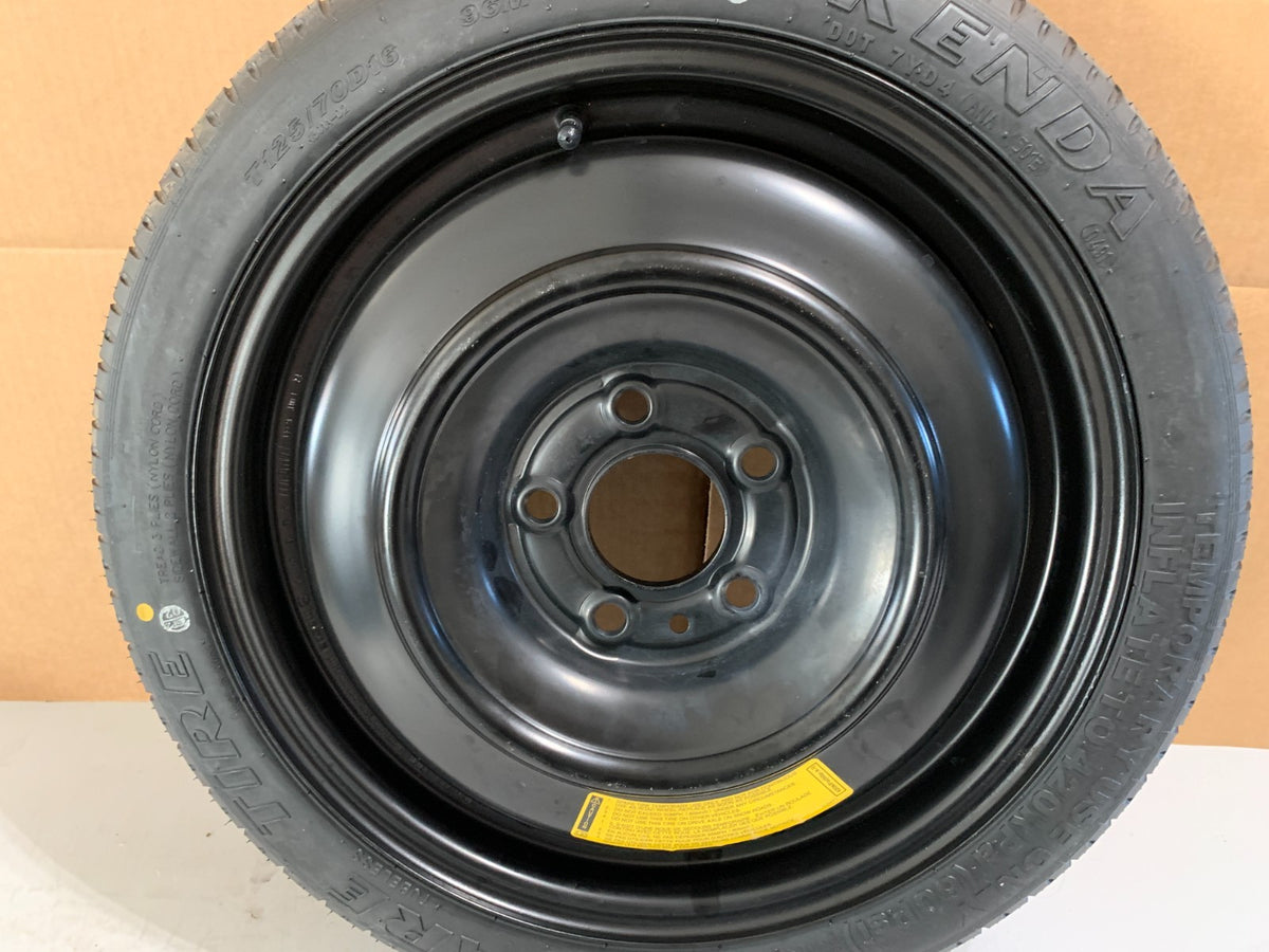 2014-2018 Mazda 3 Mazda3 16" Spare Tire Compact Donut T125/70D16