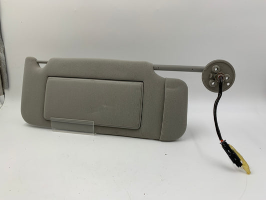 2005-2007 Cadillac STS Passenger Sun Visor Gray Illuminated OEM B01B04042