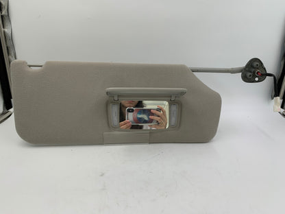 2011-2014 Toyota Sienna Passenger Sun Visor Sunvisor Gray OEM D01B63003