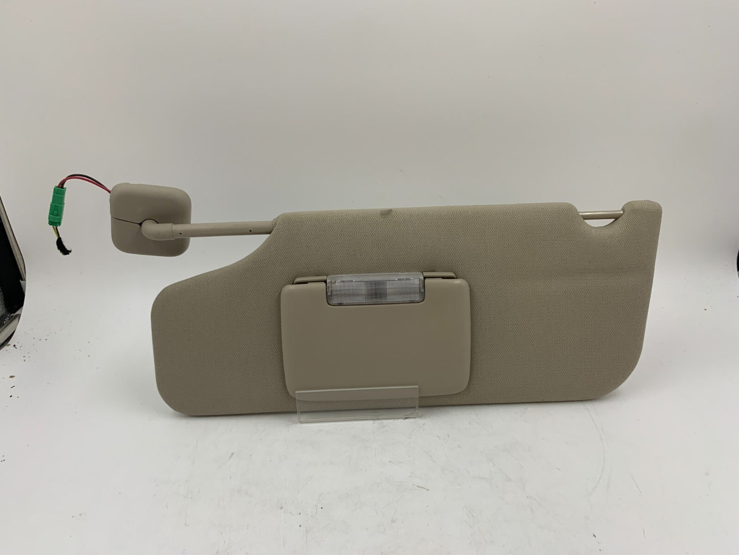 2010-2011 Ford Taurus Driver Sun Visor Gray Illuminated OEM E01B67009