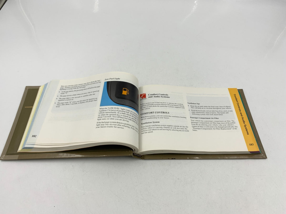 2002 Saturn L Series Owners Manual OEM B03B54084