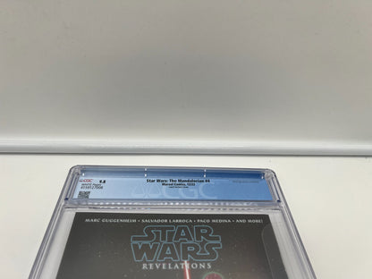 Star Wars The Mandalorian #4 CGC 9.8 Land 1:50 Variant 1st App of Cara Dune