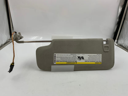 2013-2016 Chevrolet Malibu Passenger Sunvisor Gray Illuminated OEM