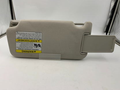 2010-2014 Subaru Legacy Passenger Sun Visor Gray Illuminated OEM C01B67006