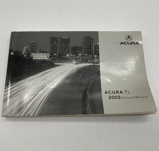 2002 Acura TL Owners Manual OEM C01B35004