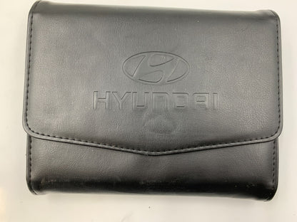 2011 Hyundai Sonata Owners Manual Set with Case OEM E02B30024
