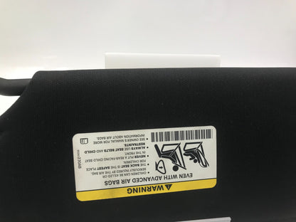 2011-2014 Chrysler 200 Passenger Sun Visor Sunvisor Black Illuminated A03B31037