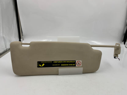 2009-2012 Audi A4 Driver Sun Visor Sunvisor Gray Illumination OEM C04B48016