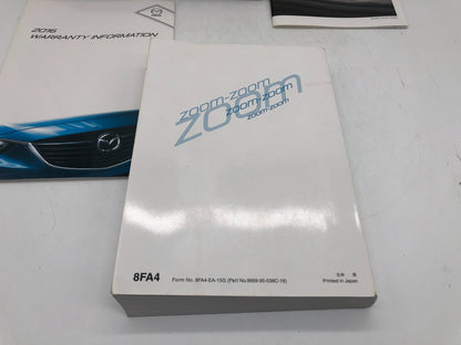 2014 Mazda 3 Owners Manual Set with Case OEM E01B23010