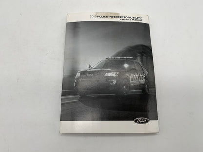 2018 Ford Explorer Owners Manual Set OEM