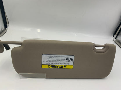 2013-2019 Hyundai Santa Fe Passenger Sun Visor Gray Illuminated OEM C01B37065