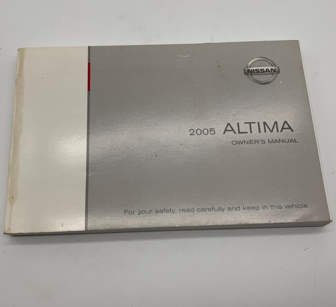 2005 Nissan Altima Owners Manual OEM C01B36005