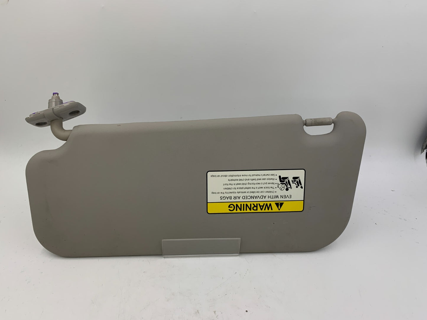 2010-2013 Kia Soul Passenger Sun Visor Gray OEM B02B52034