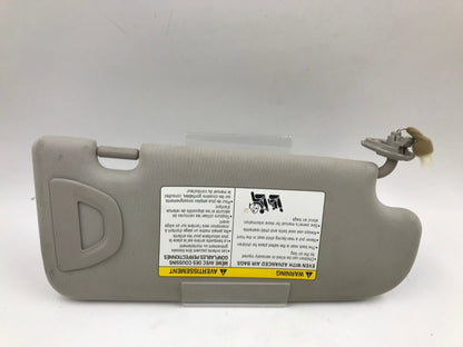 2014-2022 Infiniti Q50 Driver Sun Visor Gray Illuminated OEM E01B26024