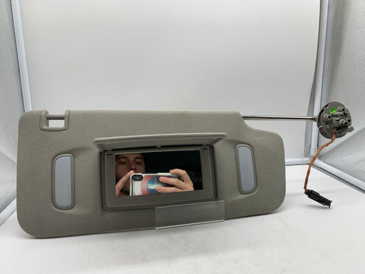 2013-2018 Buick Encore Passenger Sun Visor Gray Illuminated OEM A02B51004