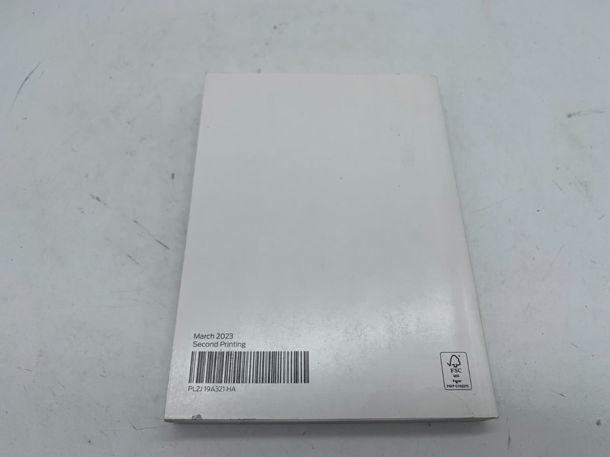 2023 Ford Police Interceptor Utility Owners Manual OEM A01B55008