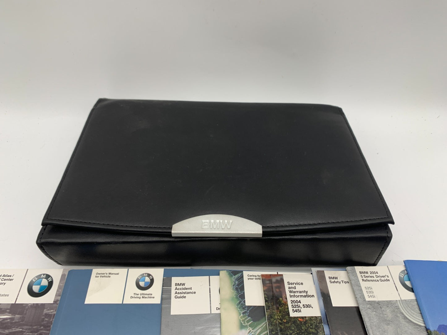 2004 BMW 545i 5 Series Owners Manual Set OEM D01B11007