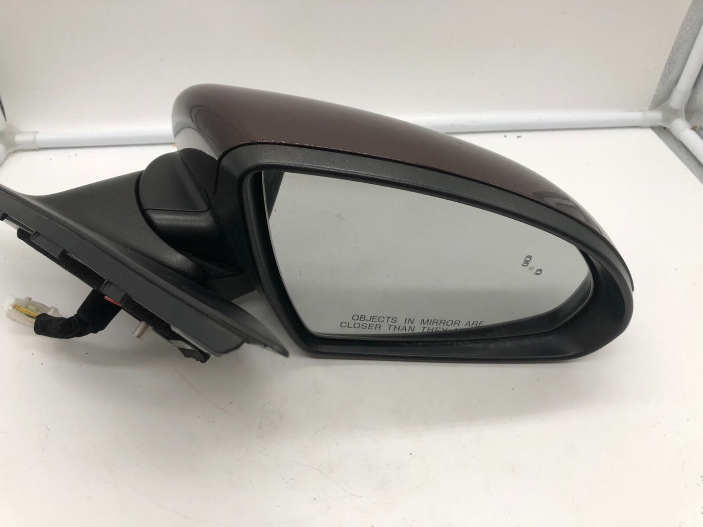 2016-2020 Kia Optima Passenger Side View Power Door Mirror Maroon BSA E03B45001