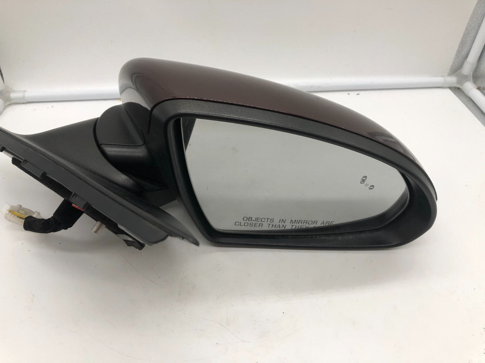 2016-2020 Kia Optima Passenger Side View Power Door Mirror Maroon BSA E03B45001
