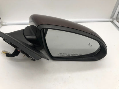 2016-2020 Kia Optima Passenger Side View Power Door Mirror Maroon BSA E03B45001