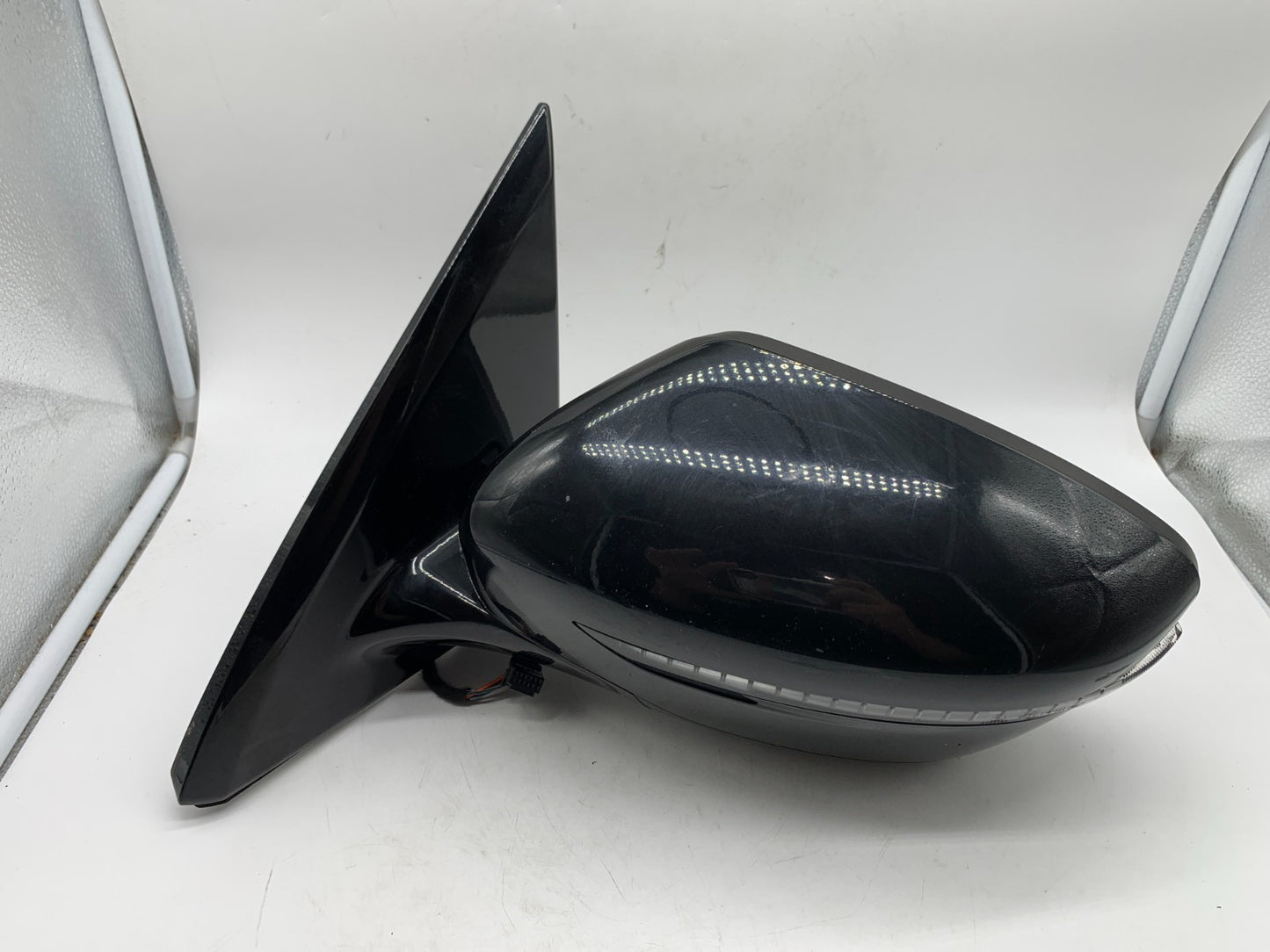 2018-2020 Nissan Pathfinder Driver Side Power Door Mirror Black OEM C03B27001