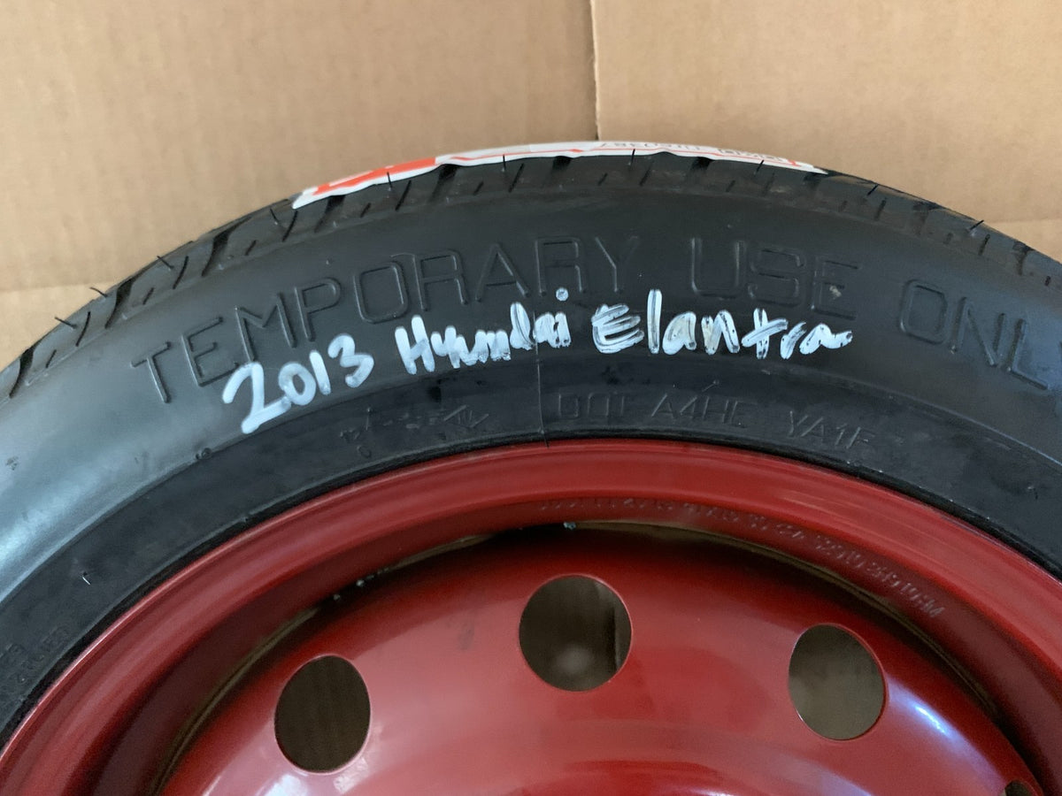2013-2020 Hyundai Elantra 15" Spare Tire Compact Donut T125/80D15