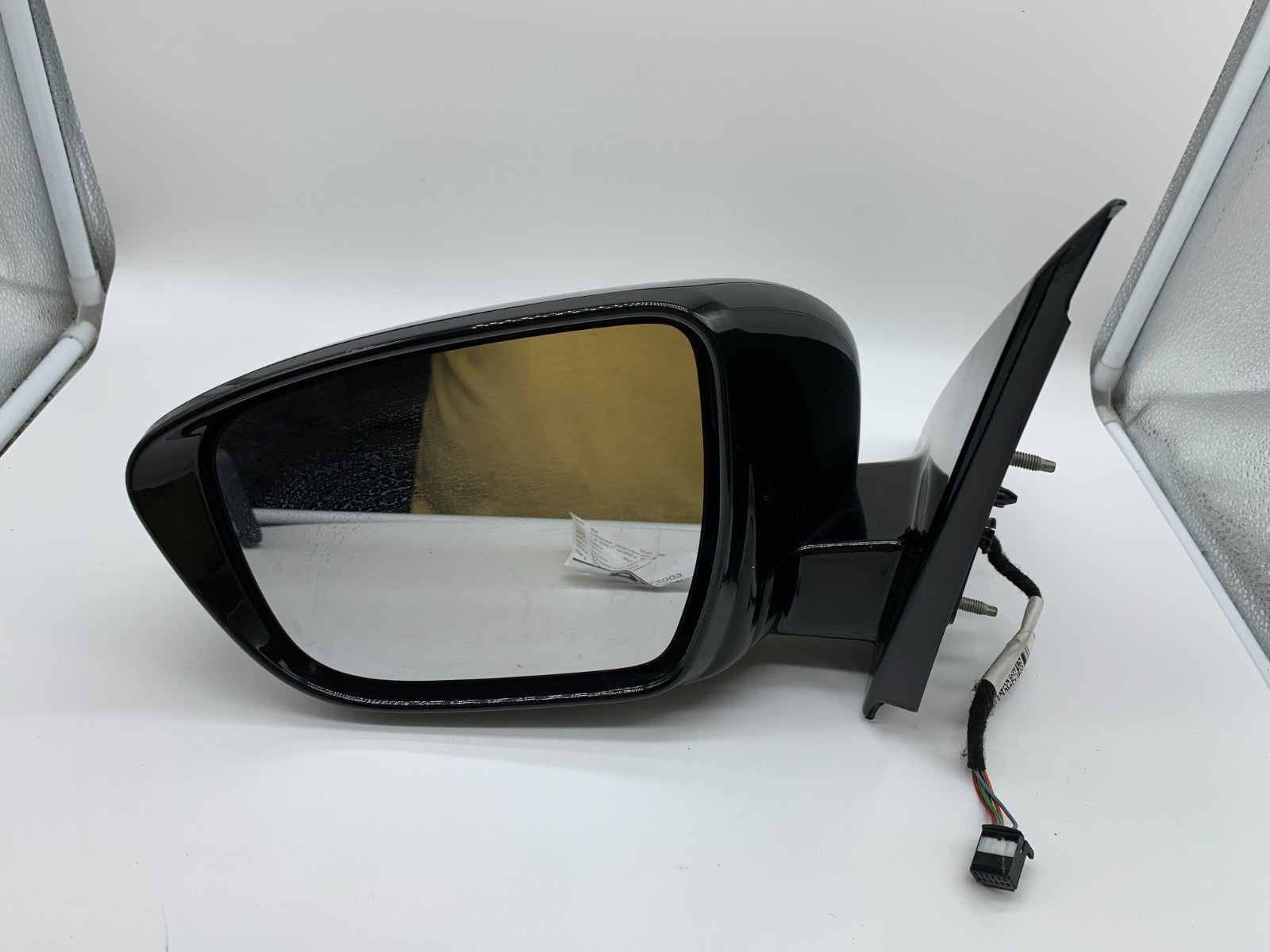 2017 Nissan Pathfinder Driver Side Power Door Mirror Black OEM C03B12009