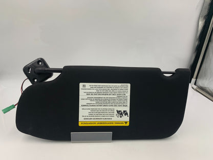 2010-2016 Ford Taurus Passenger Sunvisor Black Illuminated OEM A03B16026