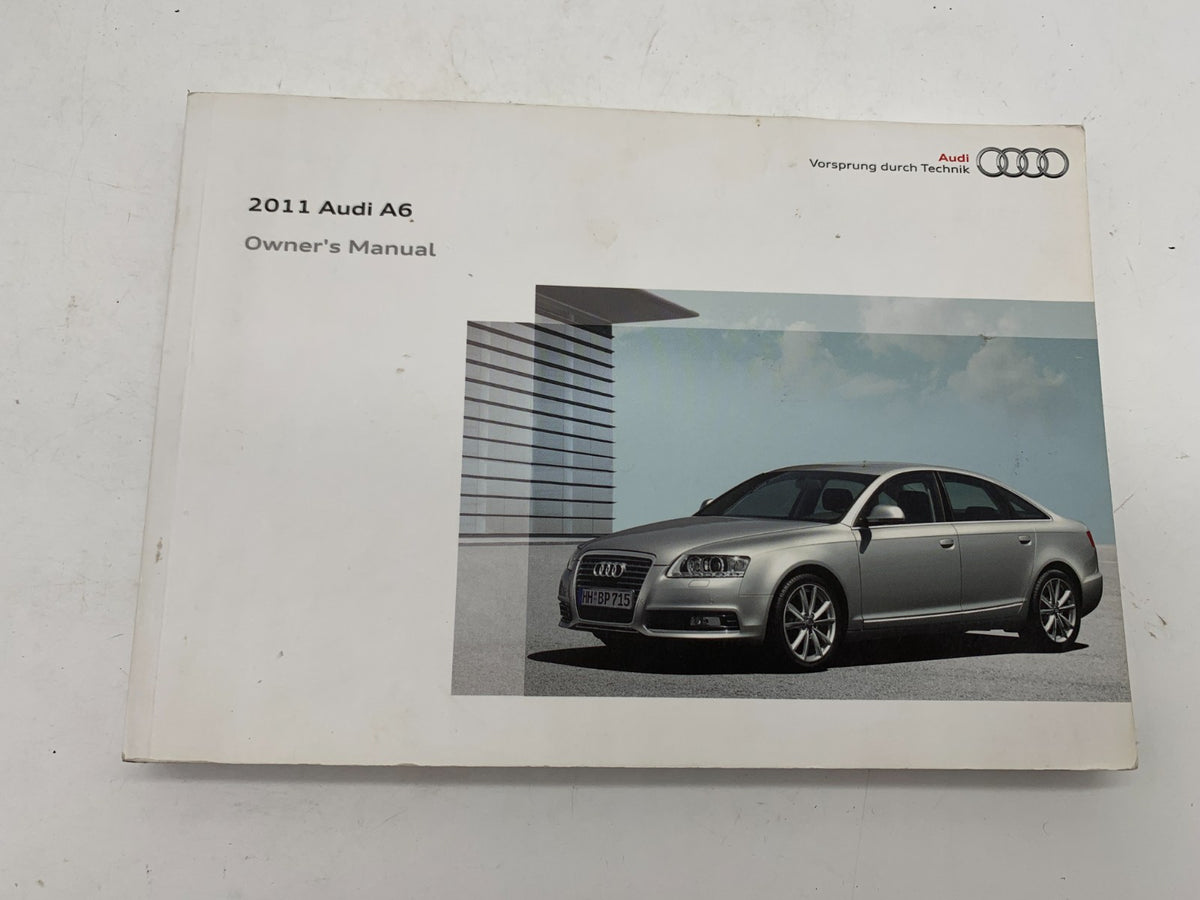2013 Audi A6 Owners Manual OEM A02B07022