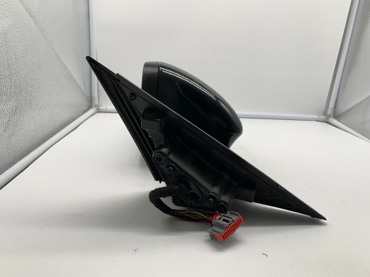 2017-2019 Jaguar XE Driver Side View Power Door Mirror Black BSA OEM B04B24001