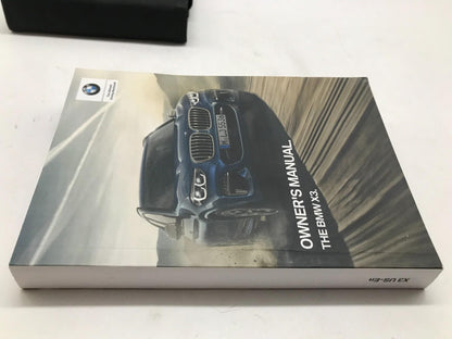 2020 BMW X3 Owners Manual Set with Case OEM C04B62008