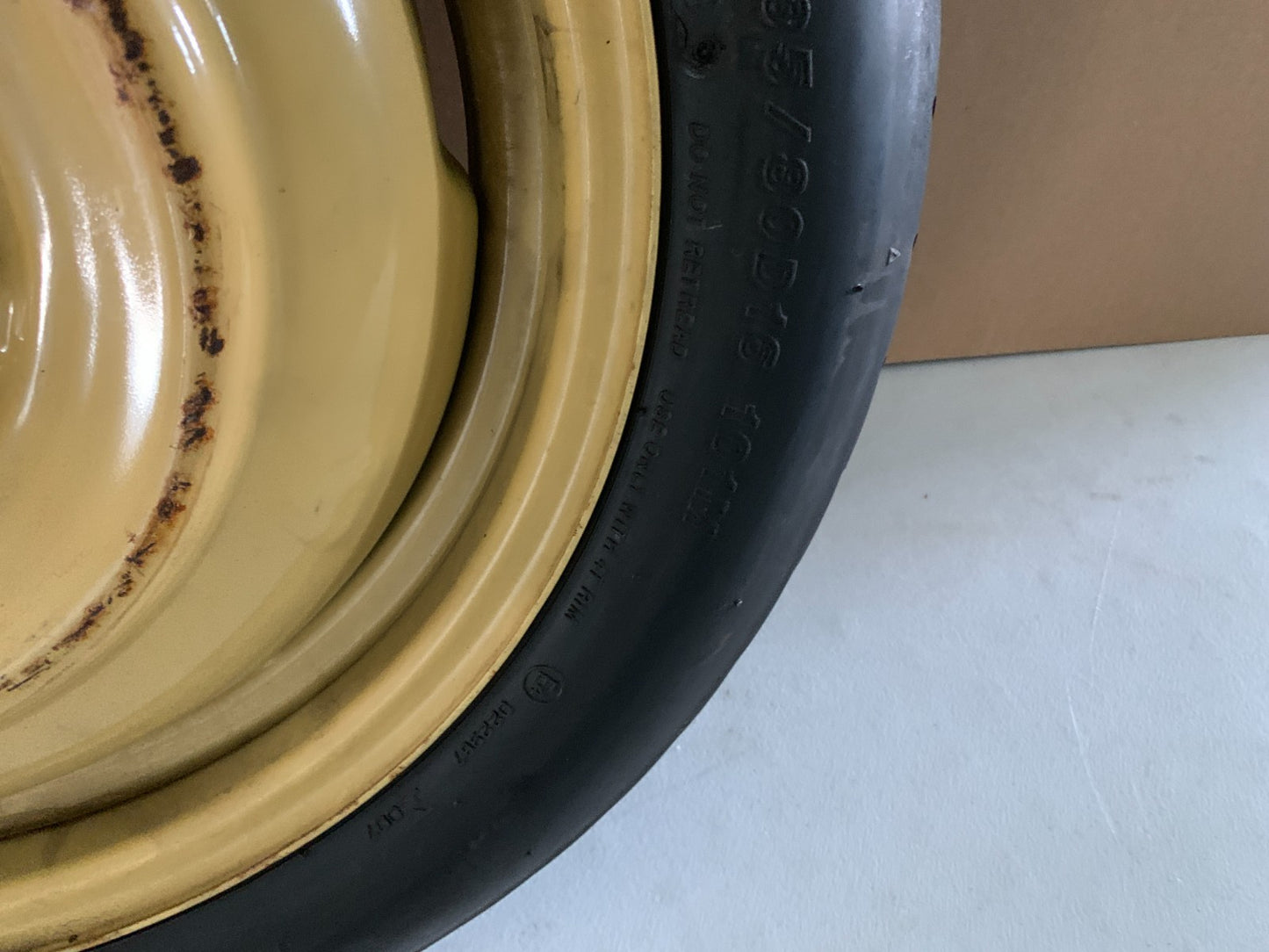 2010-2015 Toyota Prius 16" Spare Tire Compact Donut T135/80D16 OEM