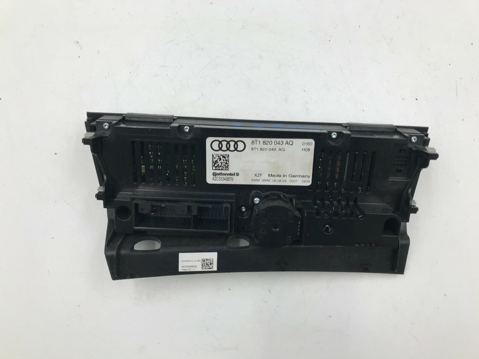 2010-2013 Audi A5 AC Heater Climate Control Unit OEM E01B54010