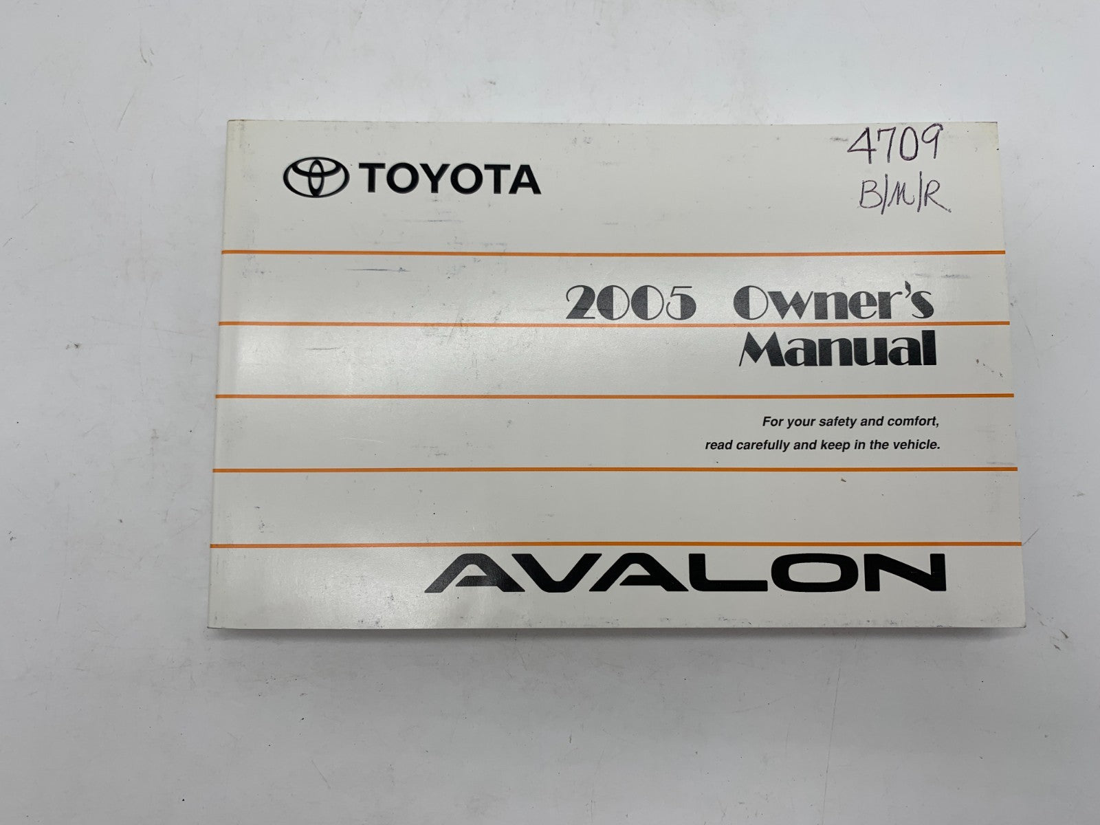 2005 Toyota Avalon Owners Manual Set OEM