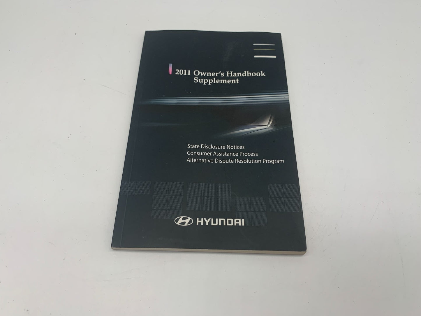 2011 Hyundai Sonata Owners Manual Includes Case OEM A02B35100