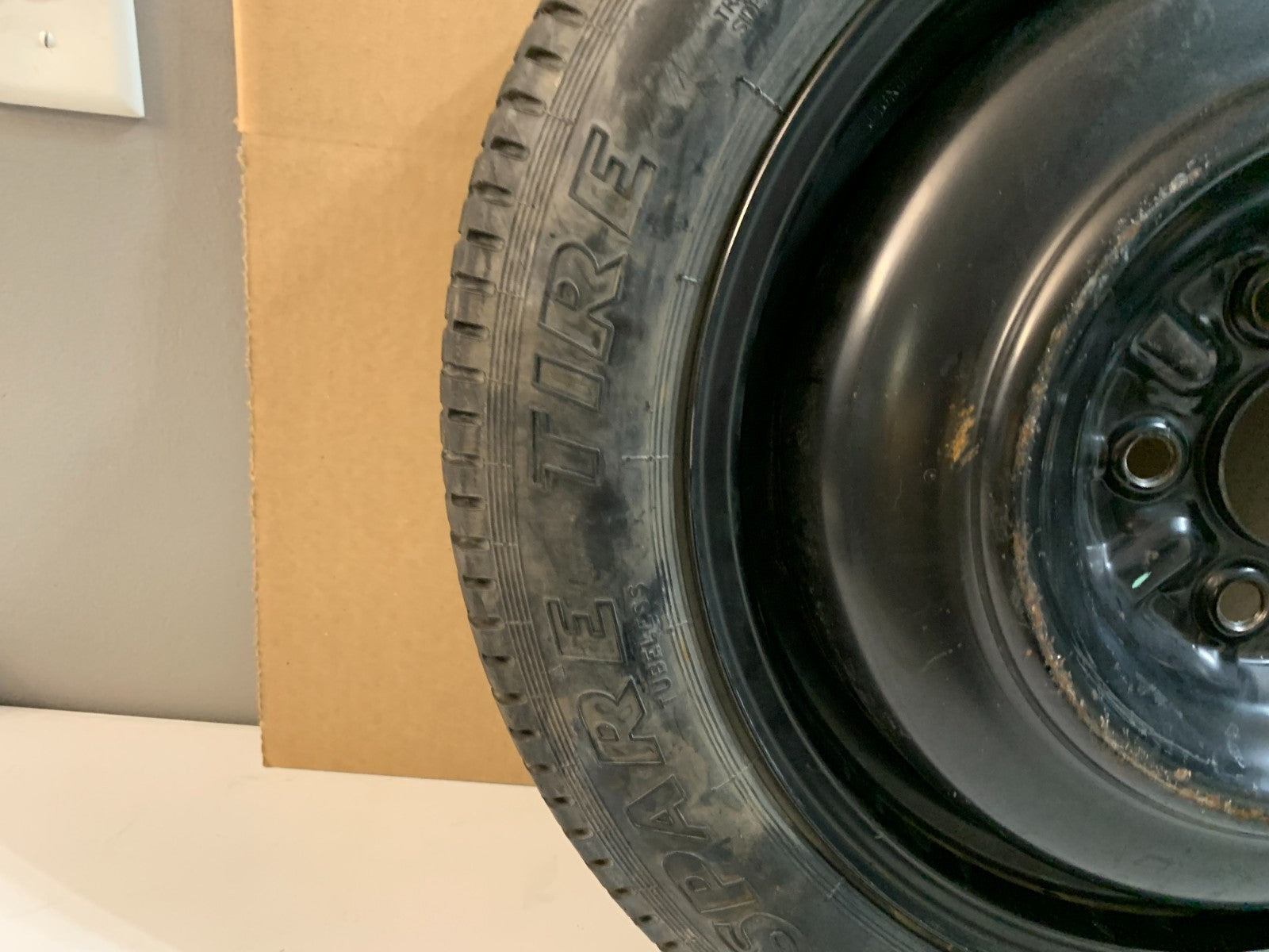 2008-2012 Honda Accord 16" Spare Tire with Jack Kit Compact Donut T135/80D16