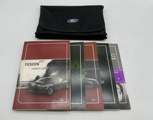2011 Ford Fusion Owners Manual Set with Case OEM D03B68006