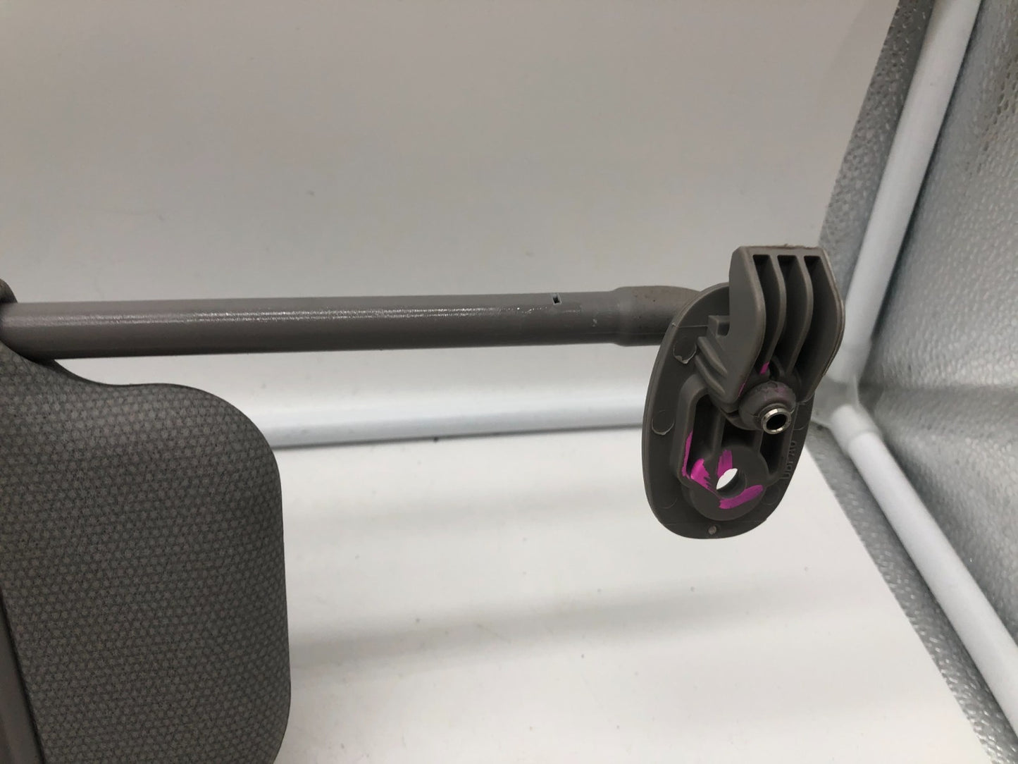 2012-2017 Kia Rio Passenger Sun Visor Gray OEM A01B07006