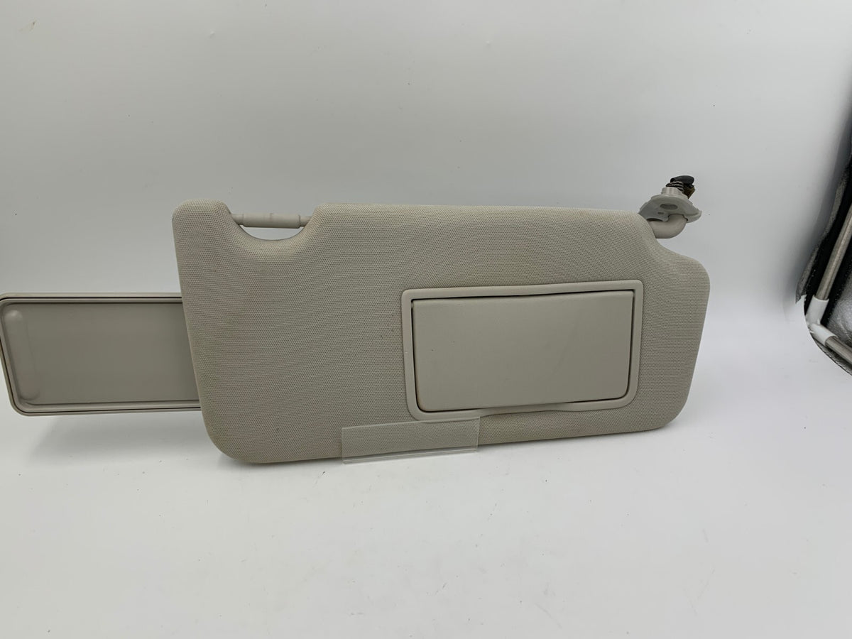 2010-2014 Subaru Legacy Passenger Sun Visor Gray Illuminated OEM B04B30009